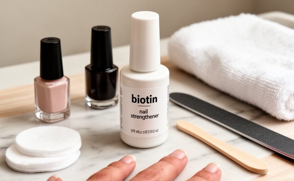 Tutorial: passo a passo para aplicar fortalecedor de unhas com biotina em casa