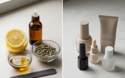 Comparativo: soluções caseiras vs fortalecedores comerciais para unhas resistentes