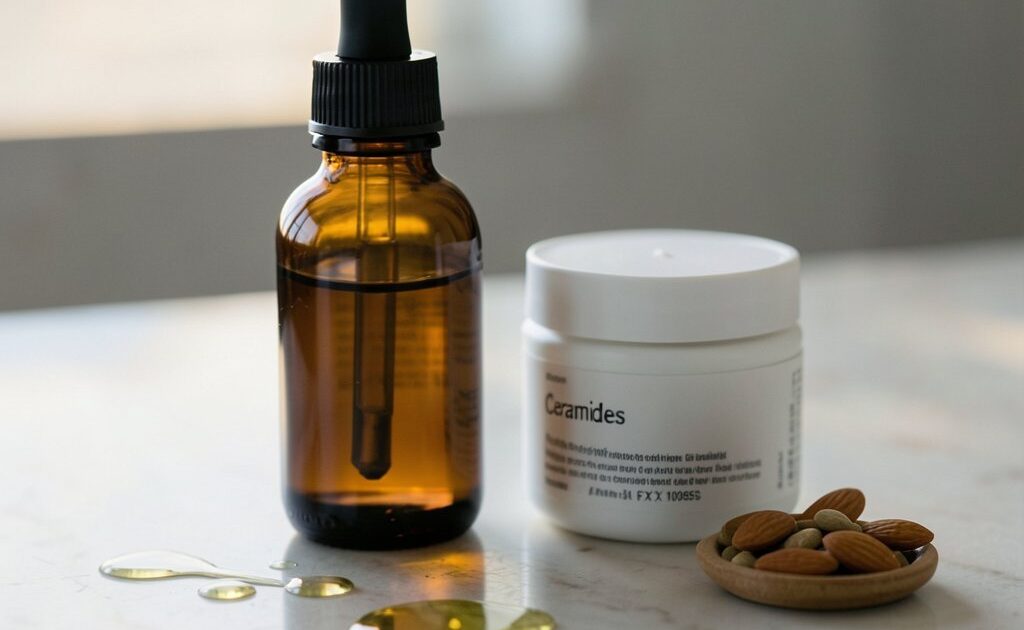Comparativo: ceramidas vs óleos de origem vegetal na retenção de hidratação