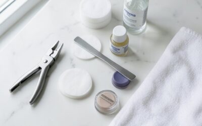 proteção de unhas durante manicure