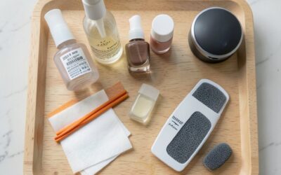 proteção de unhas durante manicure