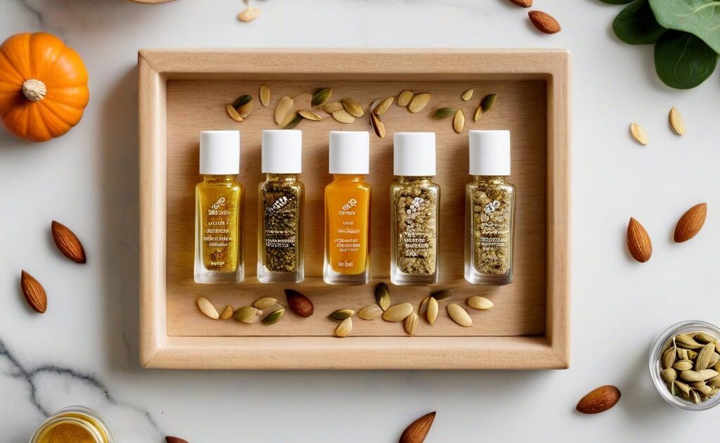 Lista de nutrientes essenciais para unhas bem nutridas sem ressecamento