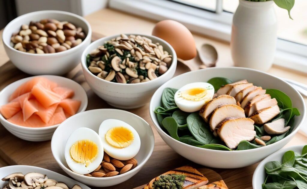 Tutorial: montando um plano alimentar que favorece o crescimento das unhas com foco em proteínas e biotina
