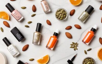 Lista de nutrientes-chave para manter unhas fortes durante o uso de esmaltes