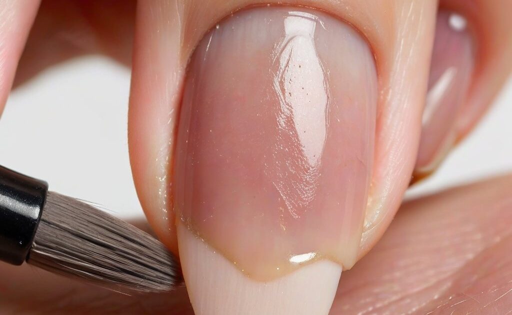 Tutorial: aplicação suave de fortalecedor antes do esmalte sem borrar