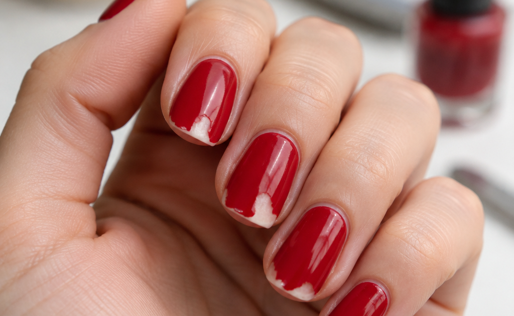 Esmalte descascando